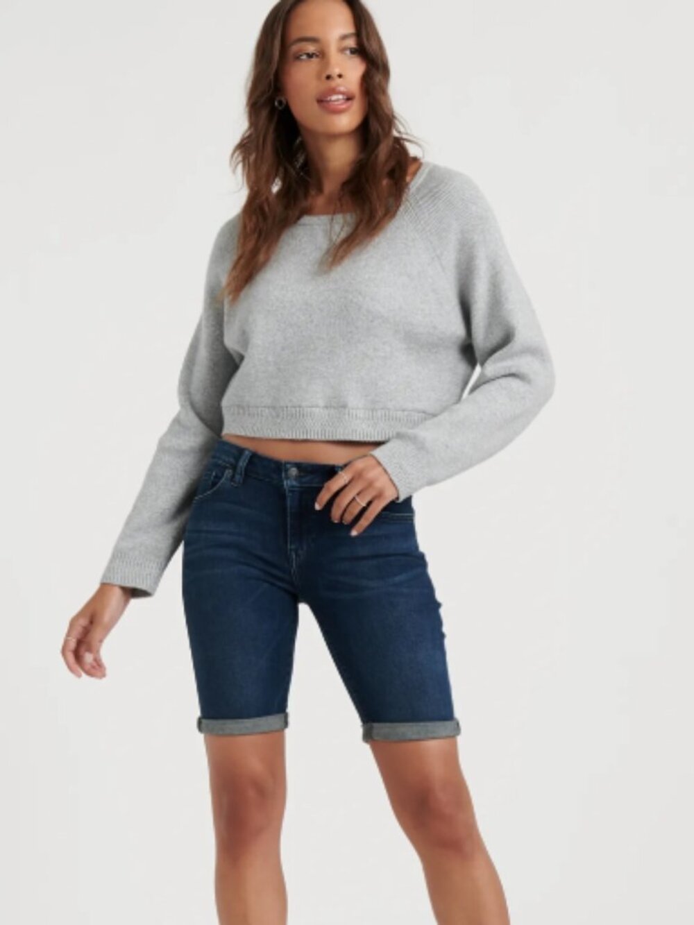 NEW Lucky Brand The Bermuda Short, Size 4/27, Womens, Color Verrick